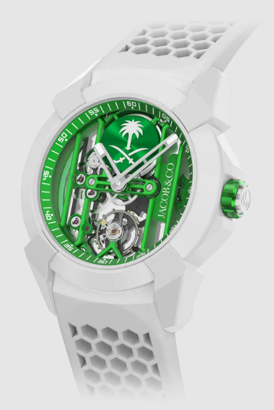Review Jacob & Co epic x ceramic SAUDI EX115.95.AK.AA.A Replica watch